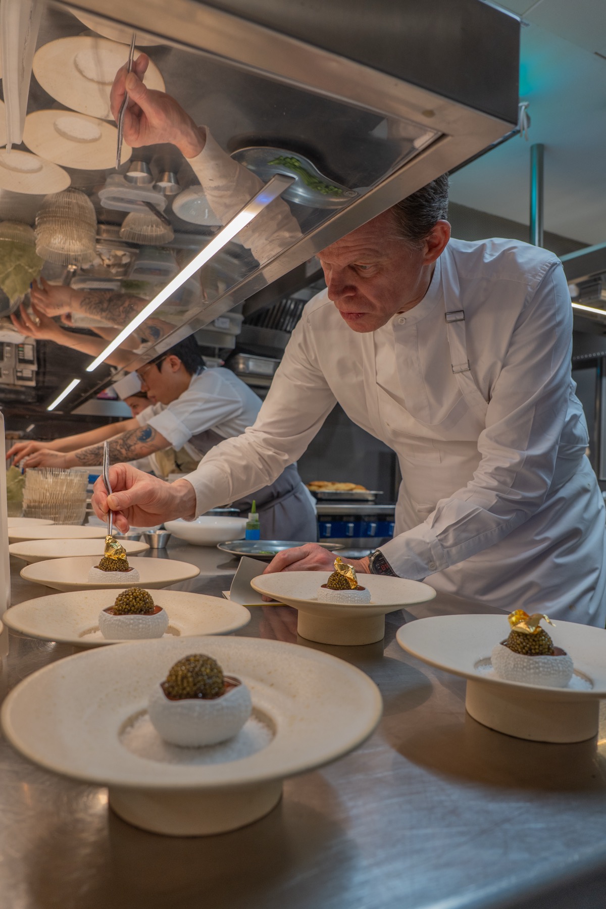Chef & Kitchen — Richard Ekkebus at Deessa, Madrid