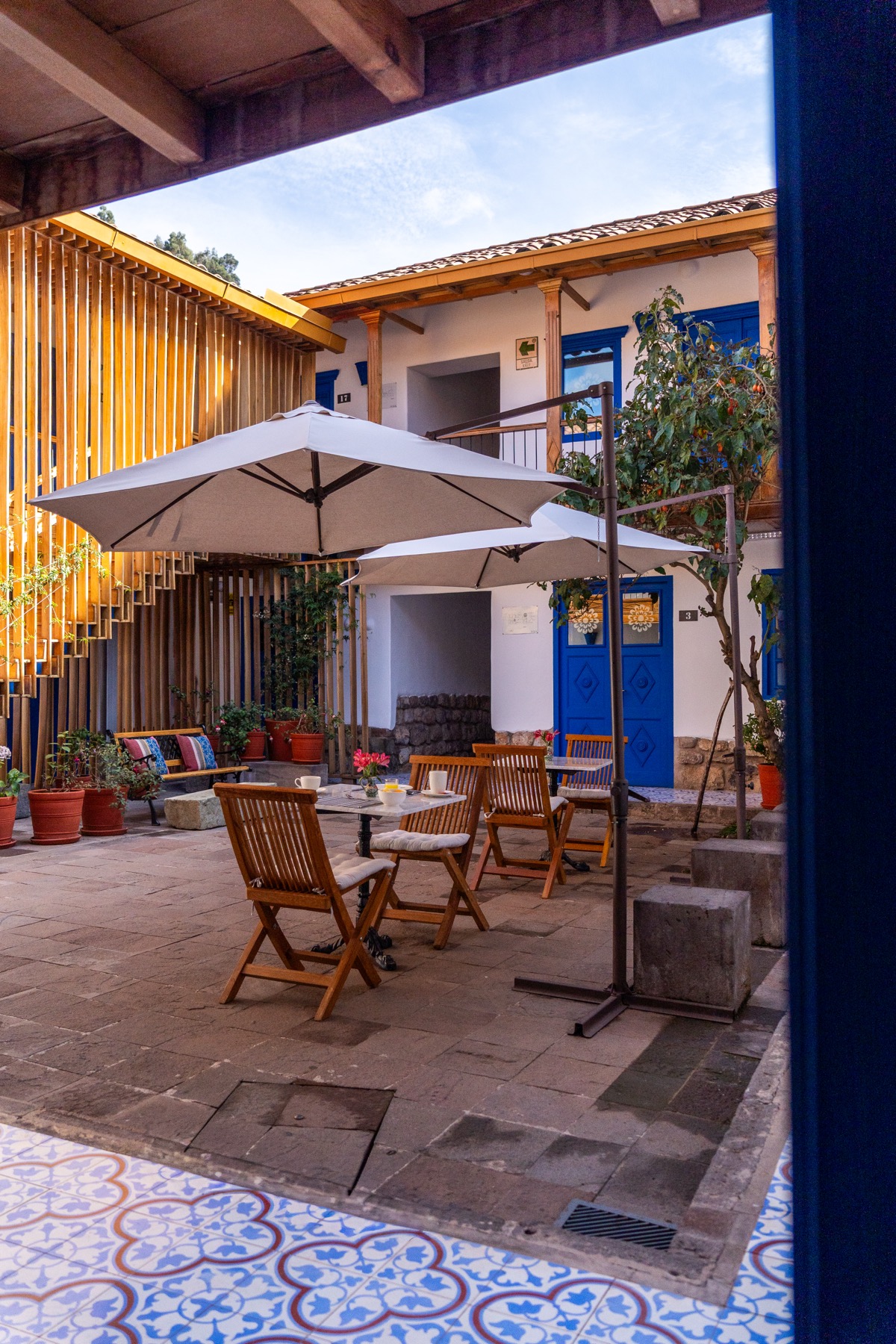 Terrace — Quinta San Blas